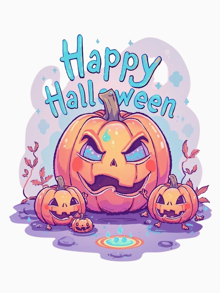 Pumpkin family by Pastel & Neon art store