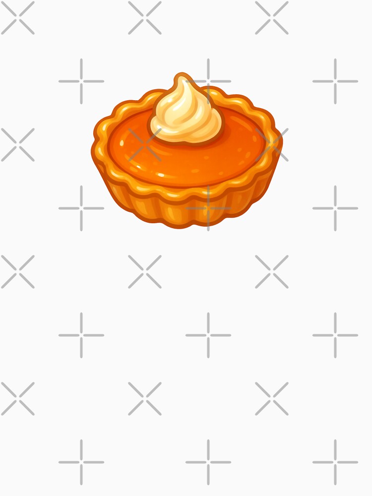 Adorable Fall Pumpkin Pie Autumn Illustration by wonderxwander