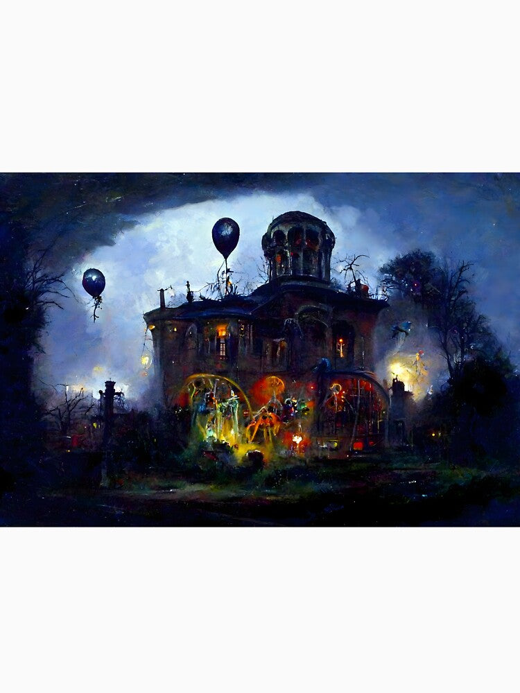 The Haunted Clown house by occultfx