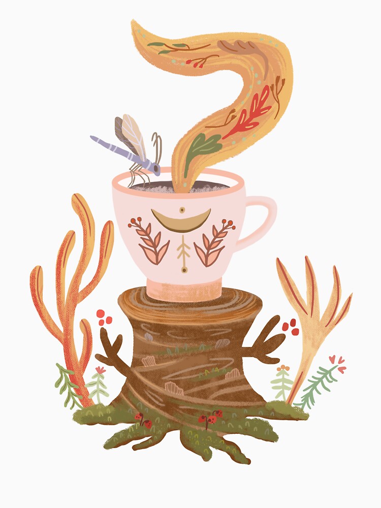 Cozy Autumn Coffee Magic by FaliushART
