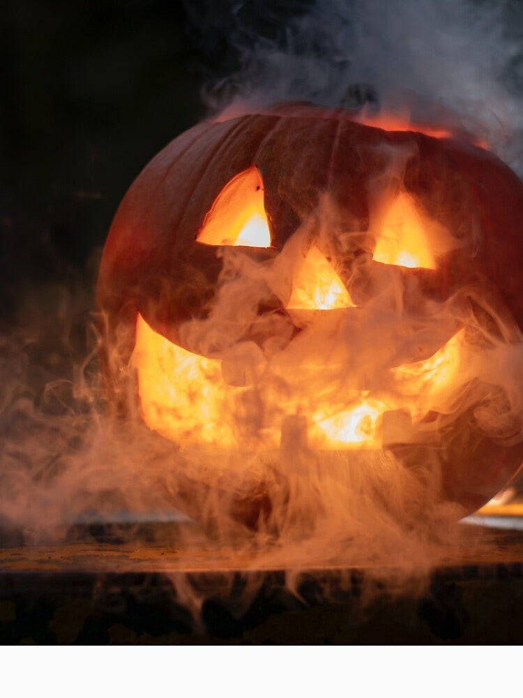 Haunted Halloween Pumpkin by newburyboutique
