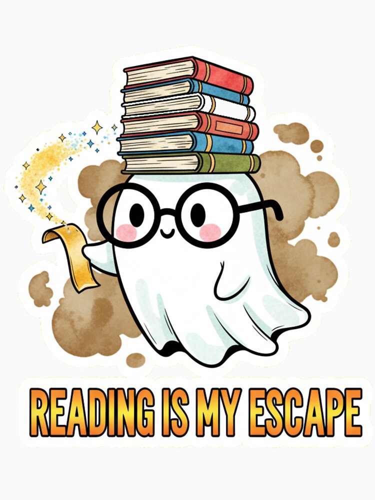 Reading is my escape by AIlstickersBRL