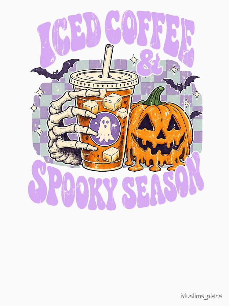 Iced Coffee And Spooky Season by Muslims_place