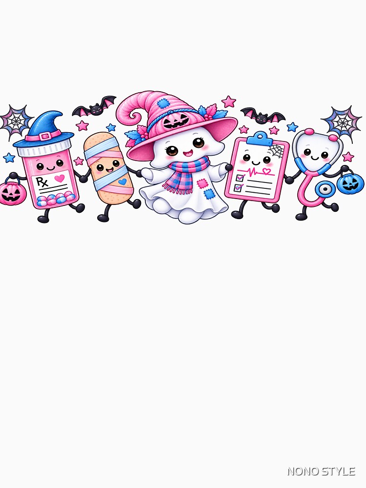 Halloween Nurse Ghost - Cute Spooky Medical Squad by NONO STYLE