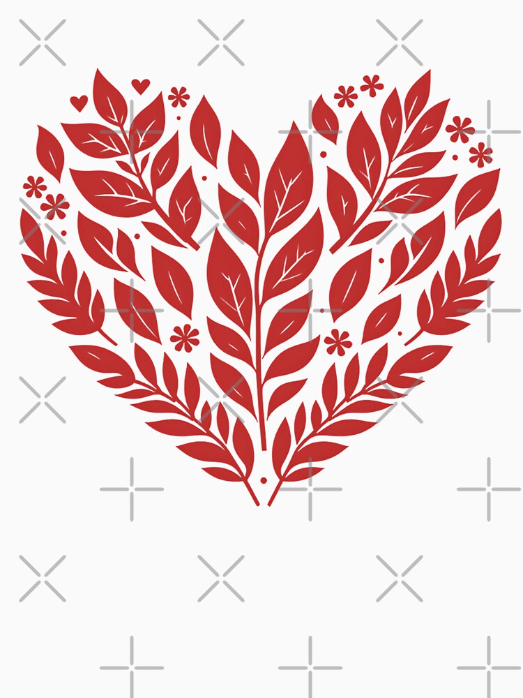 Fall Heart Leaves by stylishdzign