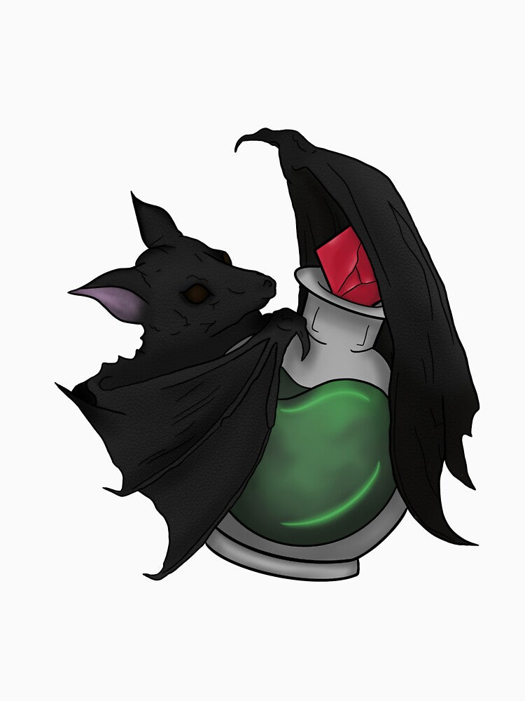 Magical Bat With Potion by Kristys-Chaos