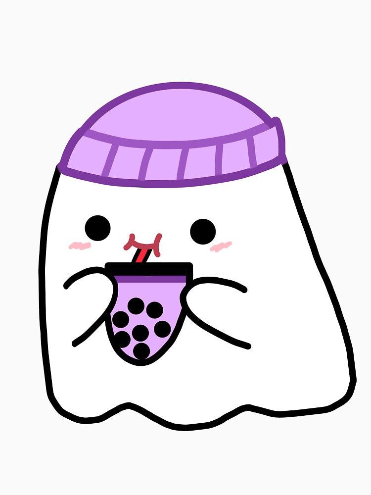 Purple ghost drink tea by Beck-wen