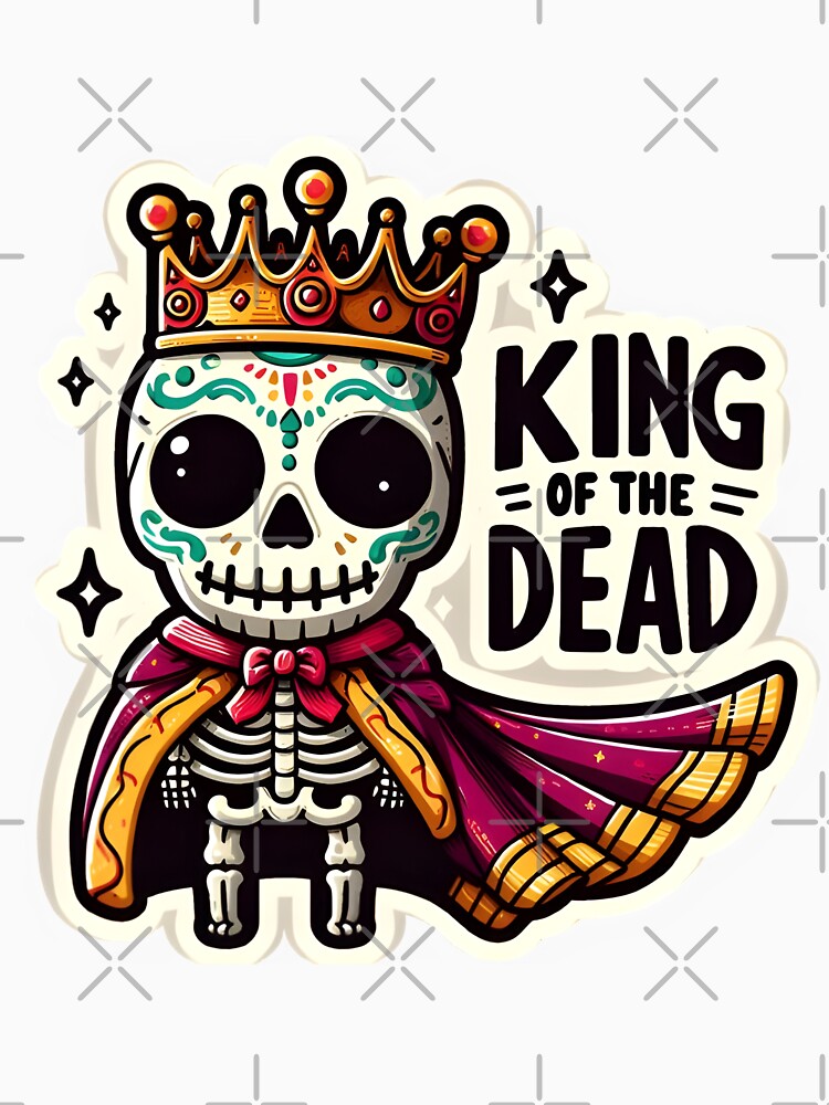 Skeleton with crown and majestic robe by IlikeStyle