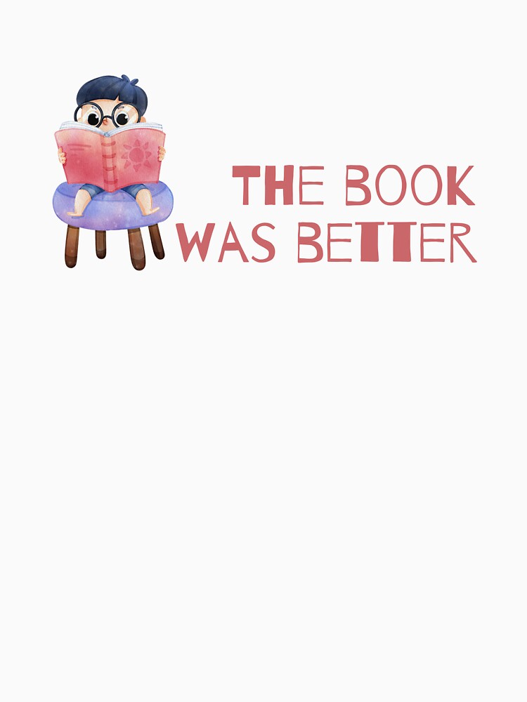 The book was better. Reading boy by Filologica