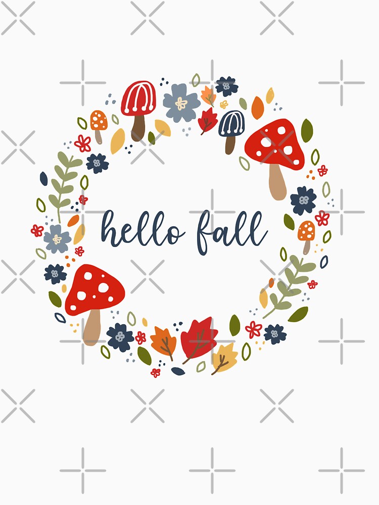 Hello Fall Wreath by KathrinLegg