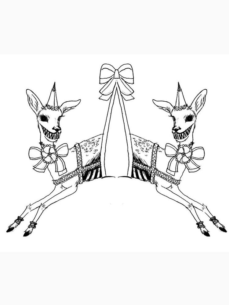 Deer having a party by mxlilley