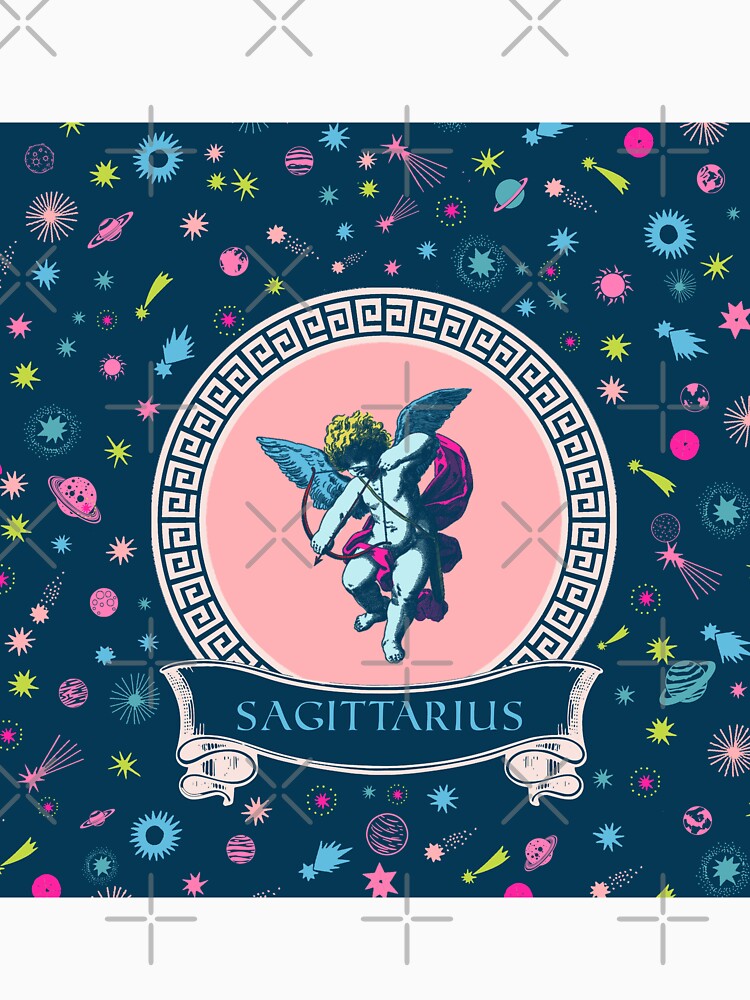 Sagittarius Star Sign Celestial Art by PrintyBazaar