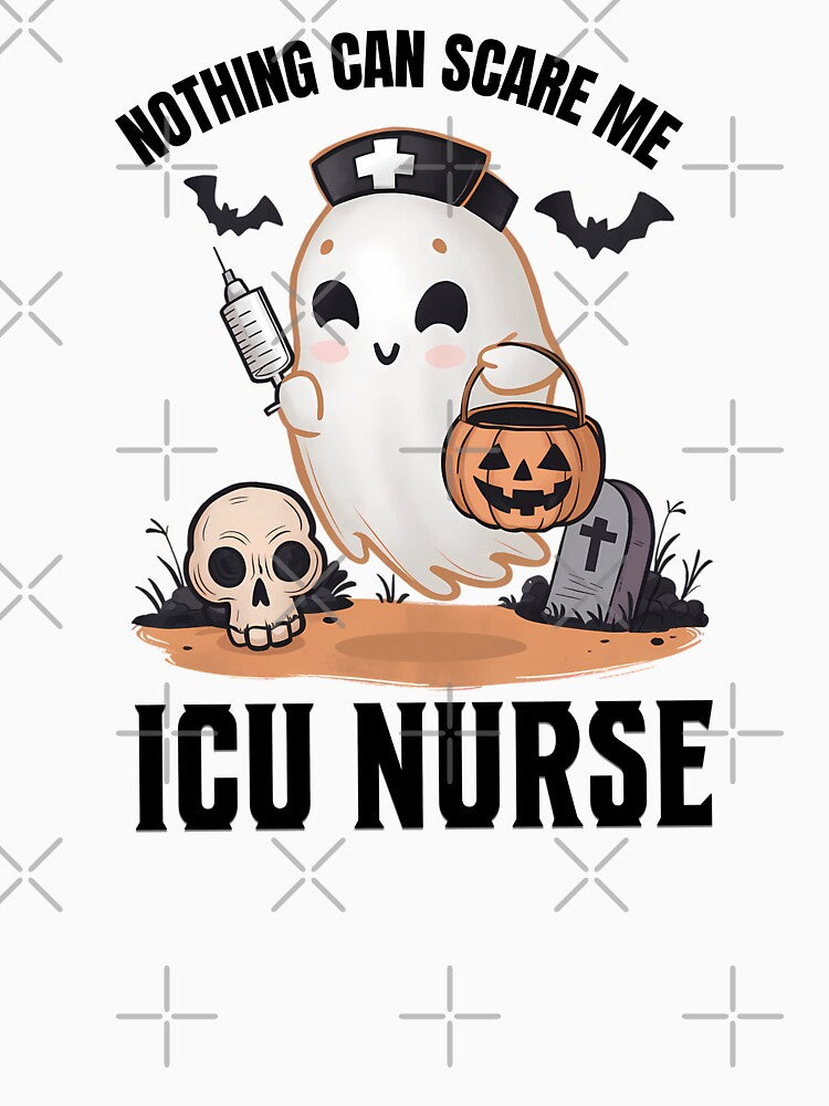 ICU Nurse halloween design by InspireGlow