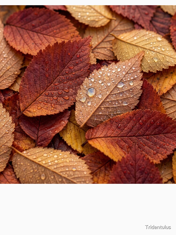 Fallen Elm Leaves by Tridentulus