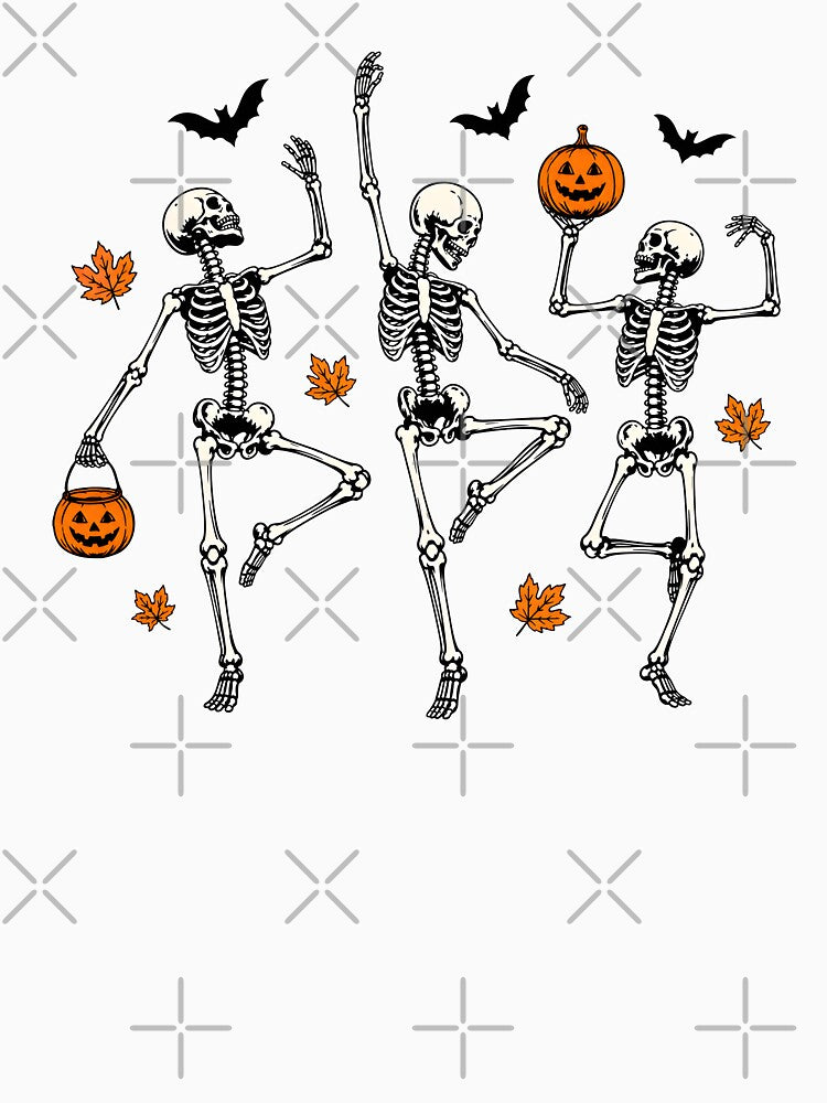 Dancing Skeleton Halloween by Rucrative5698