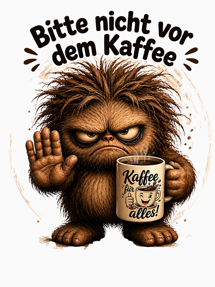 The Coffee Monster. Please don't stand in front of the coffee. by NeedfulThingsOb