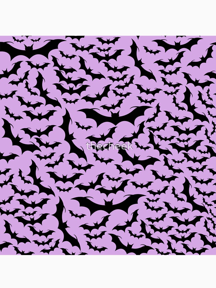 bats lilac black by thecheek