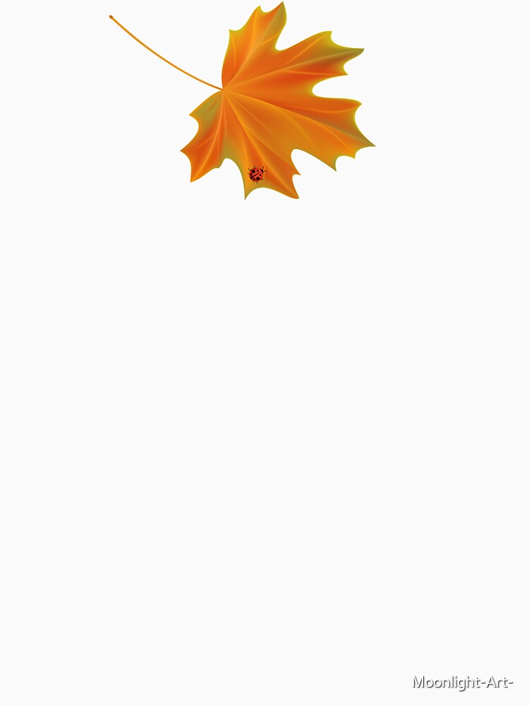 Autumn maple leaf by Moonlight-Art-