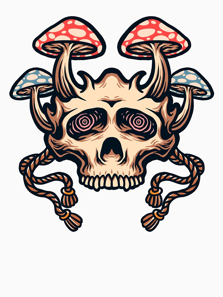 Skull Mask Mushroom by BetOova