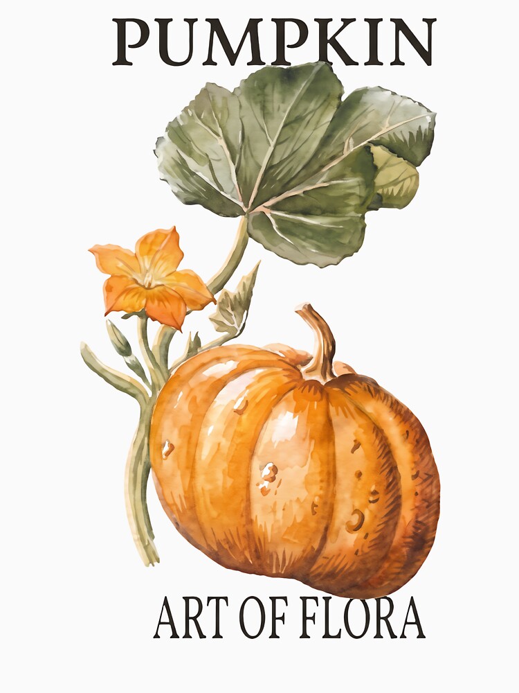 Pumpkin Art Of Flora by lightylegal