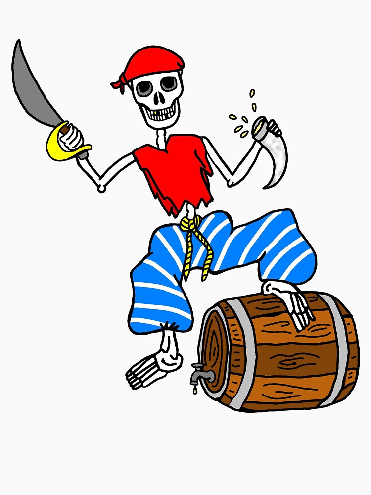 Pirate Skeleton by imphavok