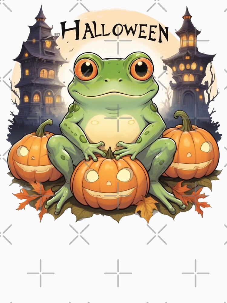 Halloween Cartoon Frog by Krieghorn