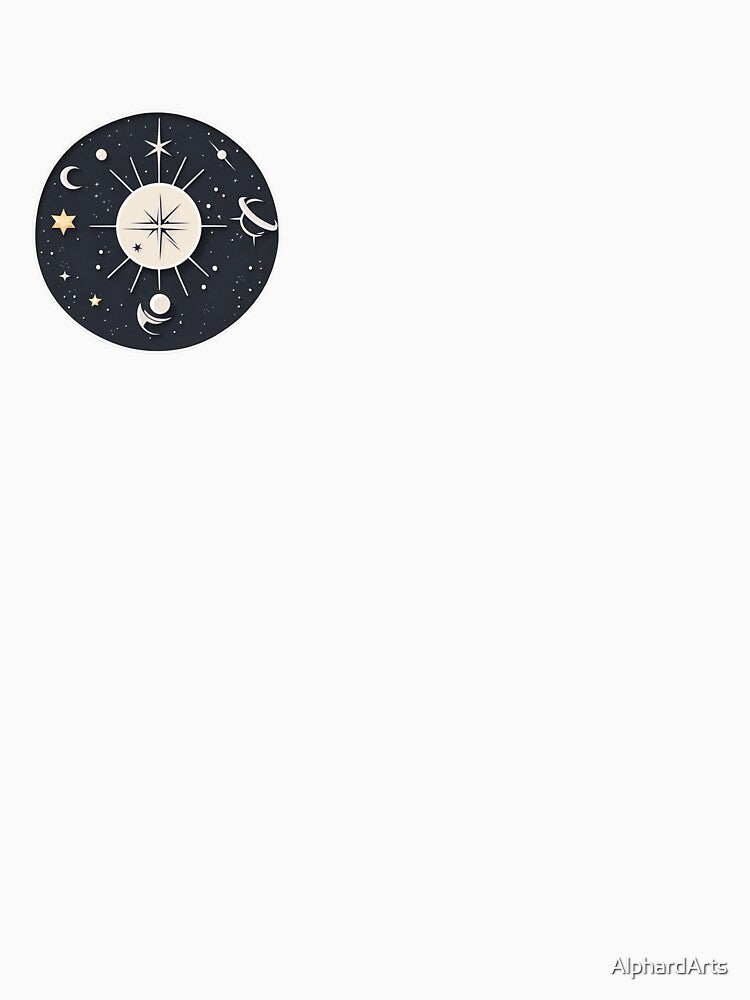 Minimalist Celestial by AlphardArts