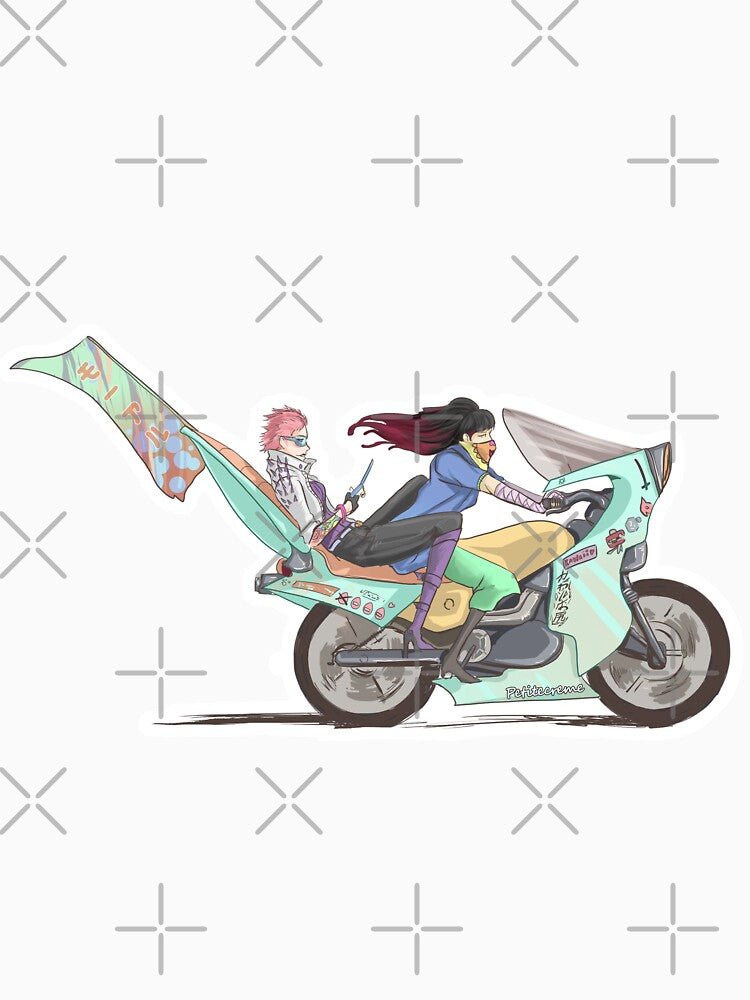 Pastel bike ride by Petitecreme