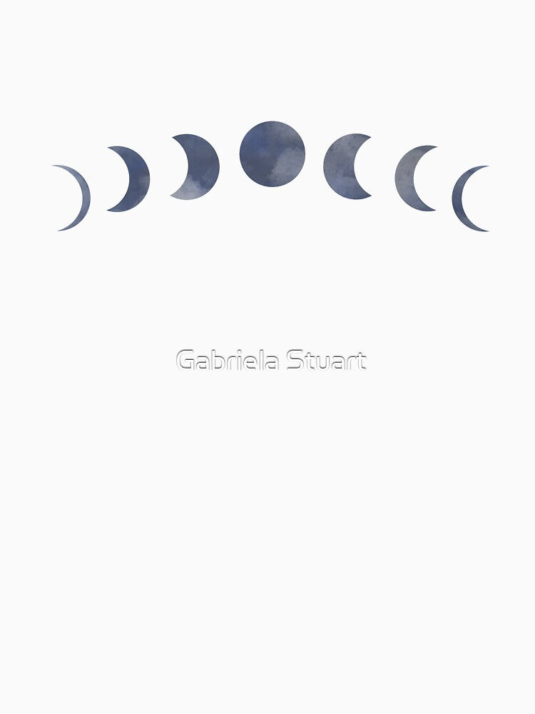 moon phases by Gabriela Stuart