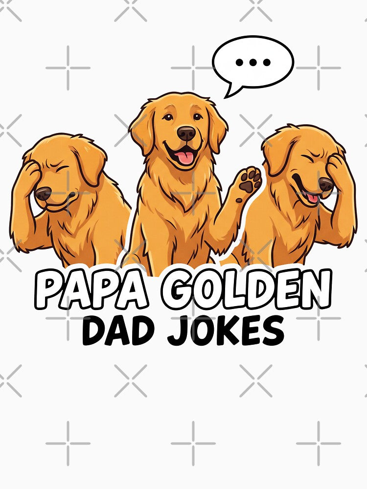 Papa Golden Dad Jokes by zoughlal
