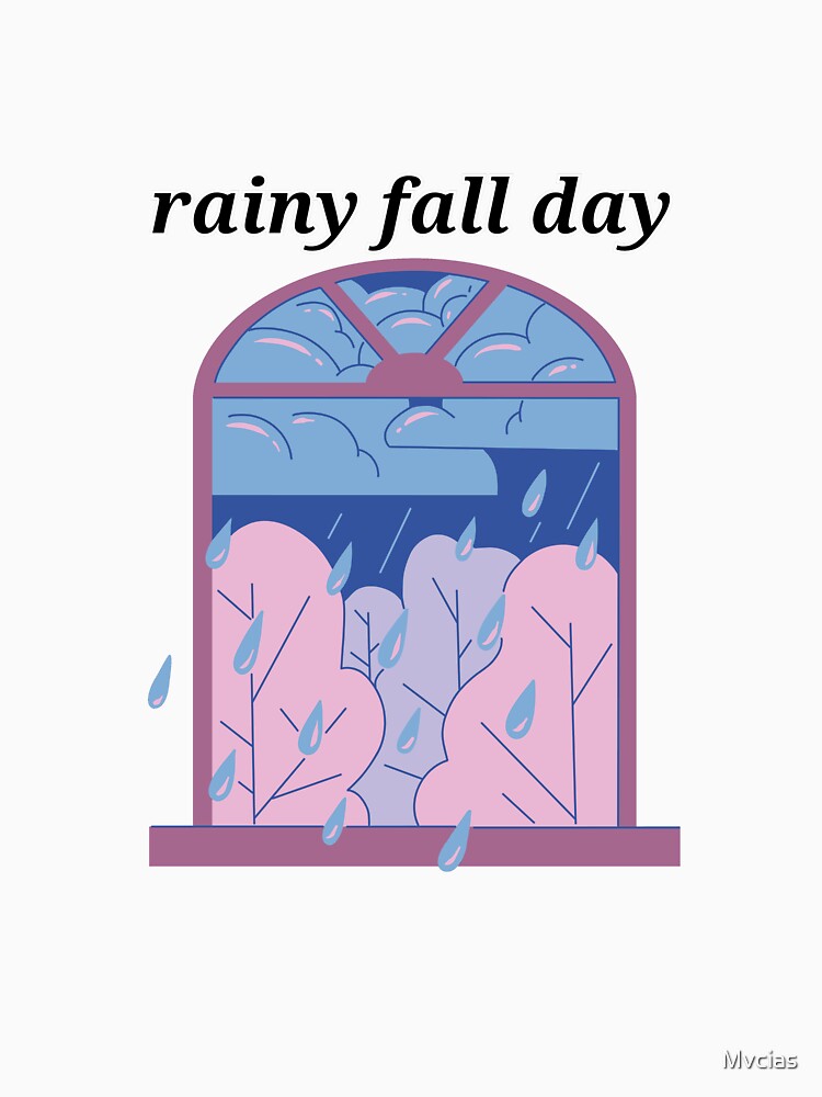 rainy fall day by Mvcias