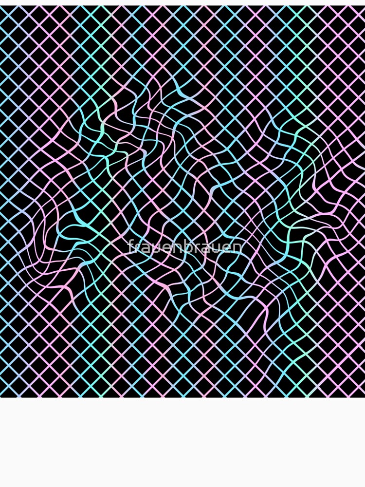 Pastel Grid distorted middle by frauenbrauen