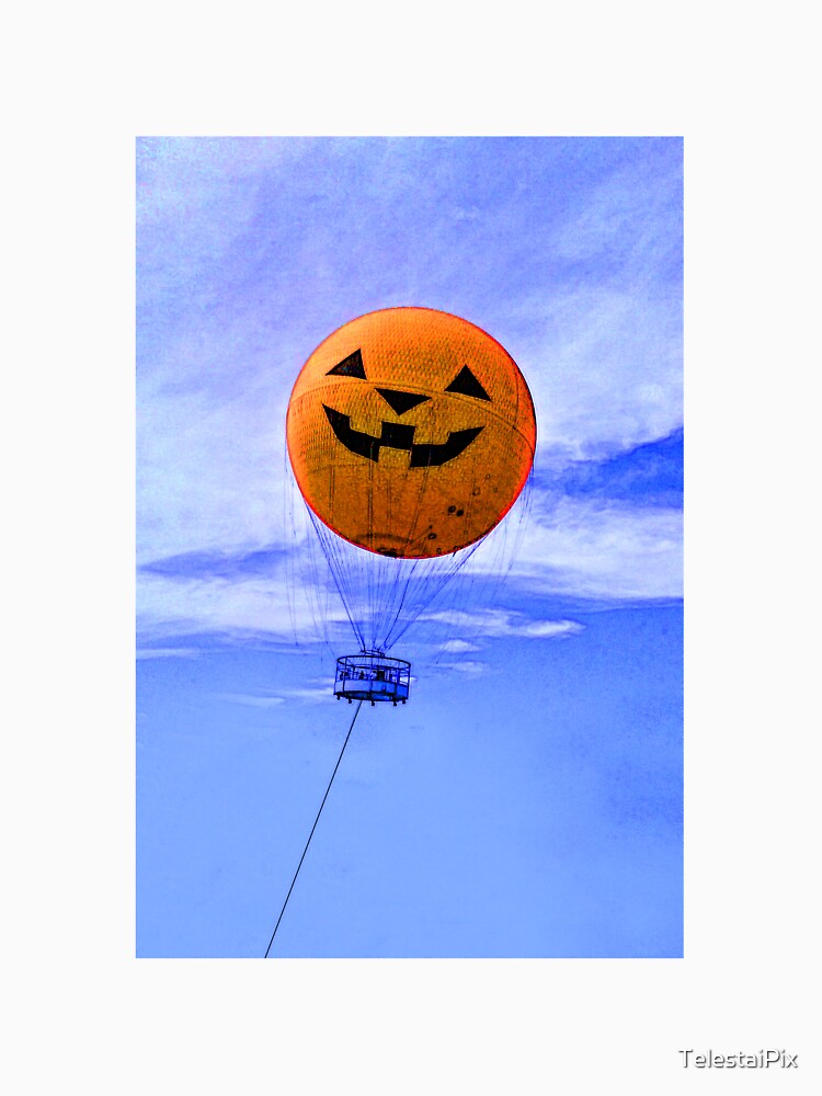 Jack O' Lantern Balloon by TelestaiPix