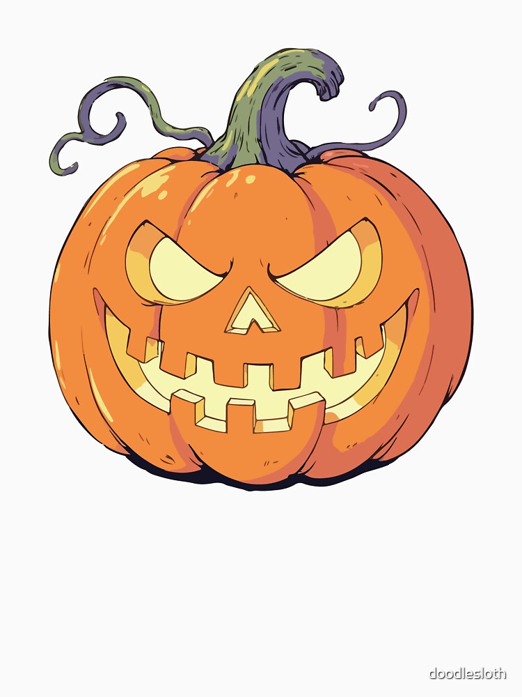 Devious Jack-O'-Lantern by doodlesloth