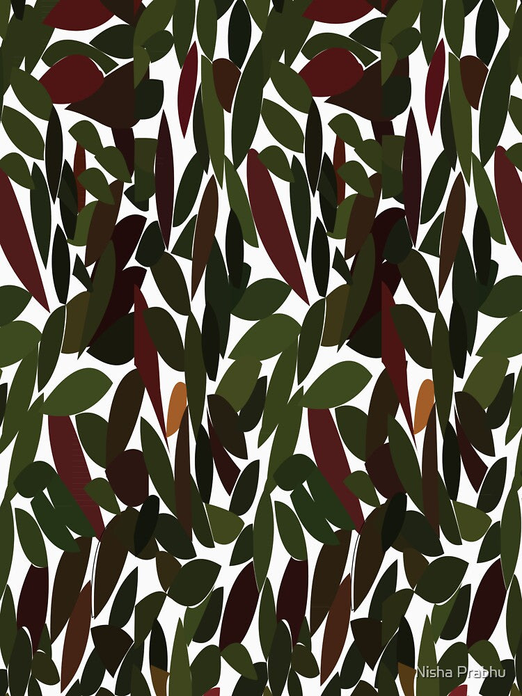 Autumn Leaves Pattern by Nisha Prabhu