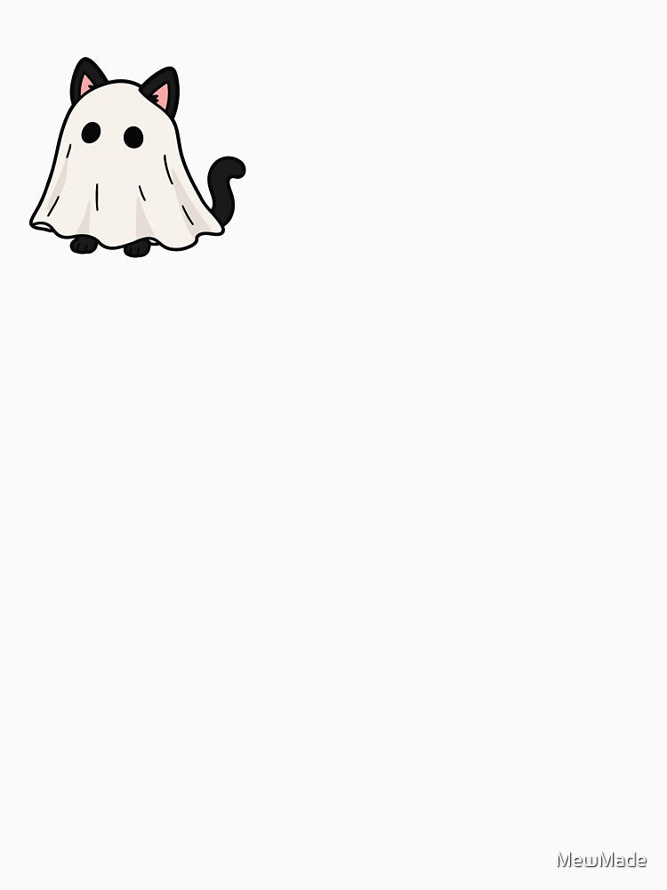 Black Cat Ghost Costume – Cute Halloween Cat by MewMade