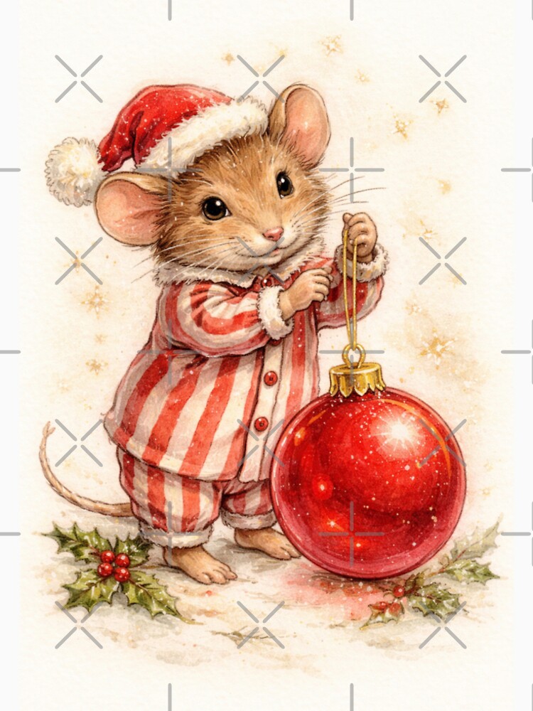Merry Christmas Mouse by Beverley  Watson
