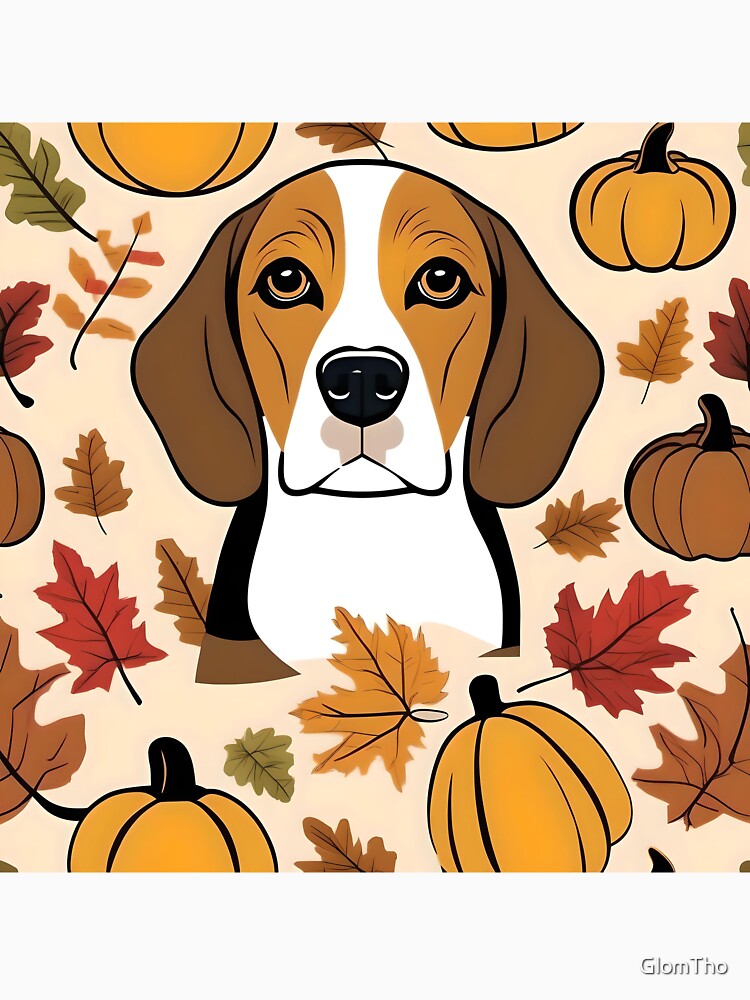 Fall Harvest Beagle by GlomTho