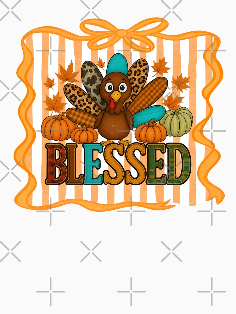 Blessed Harvest Turkey by Kitty Quinn Of Wonder Design's