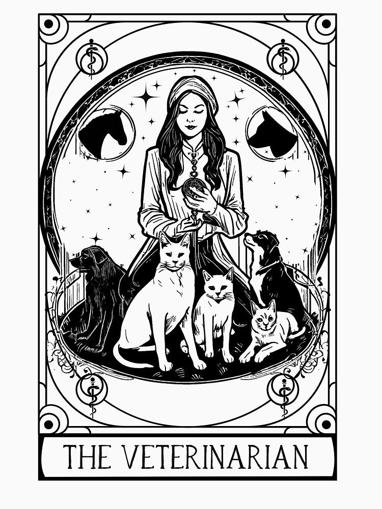 The Veterinarian Tarot Card by introVETed