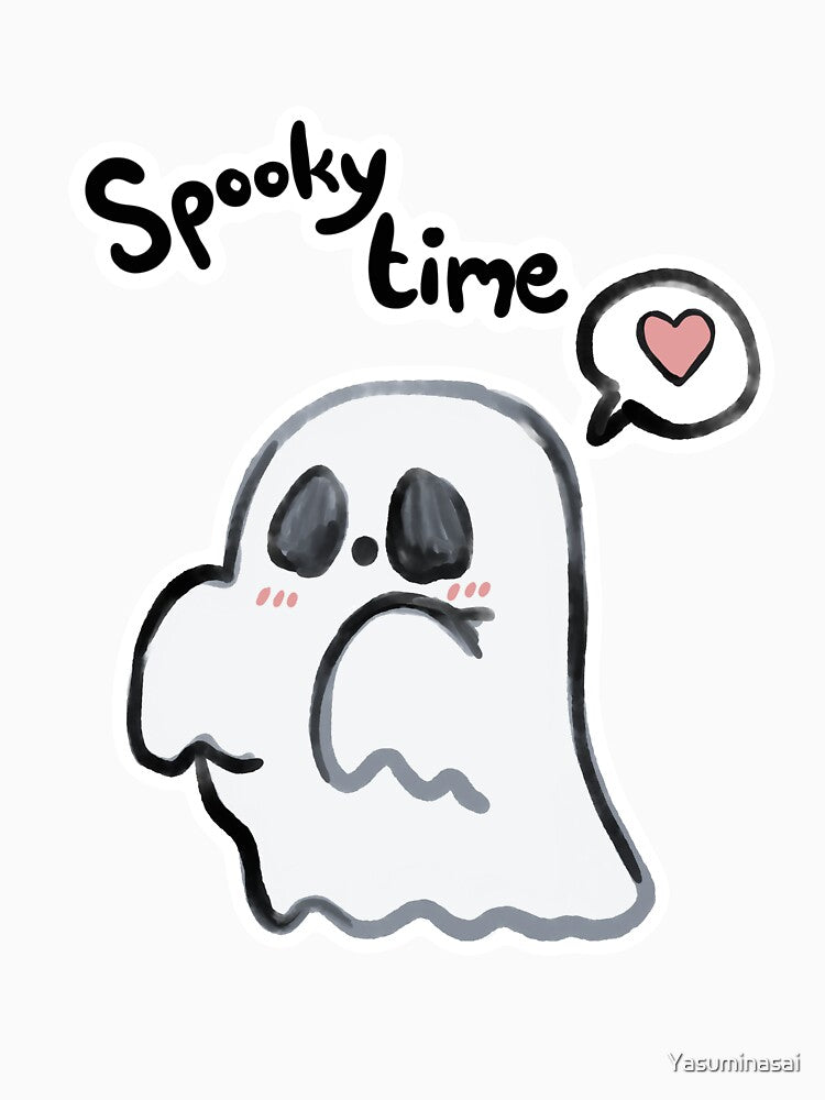 Cute spooky ghost by Yasuminasai