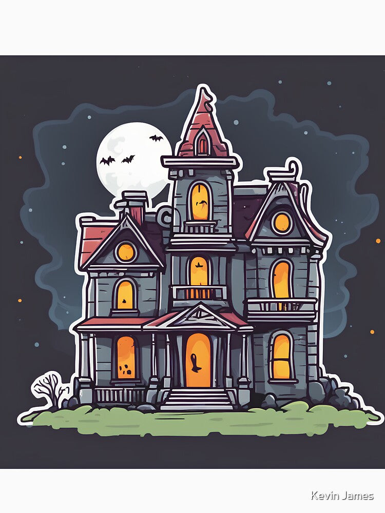 Creepy Haunted house by Maths-4-Nerds