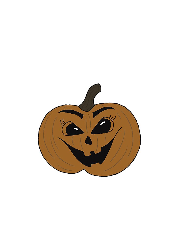 Cartoon Jack-O-Lantern by Cailey Brickett