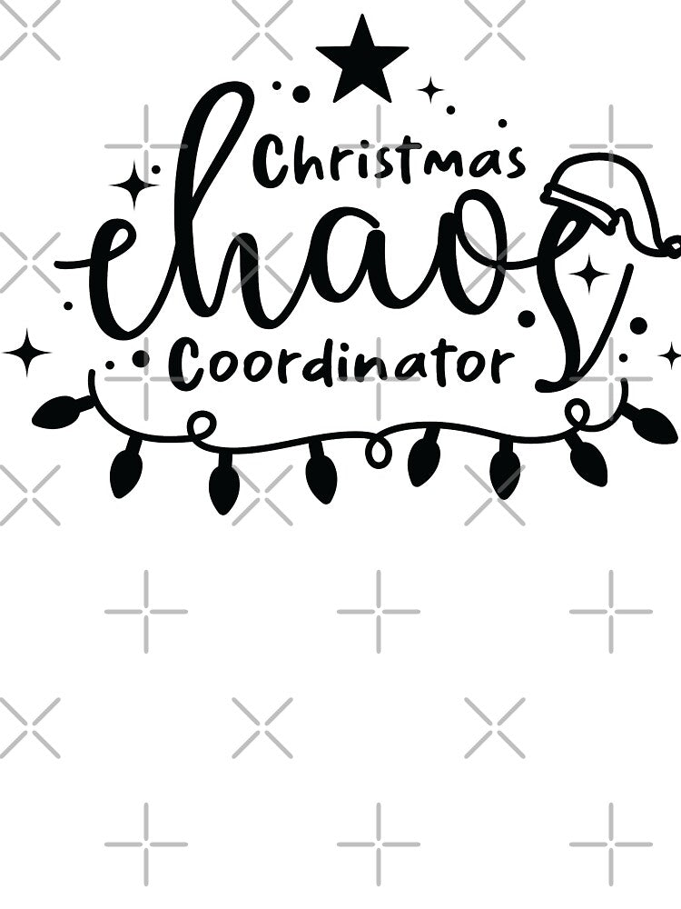 Christmas Chaos Coordinator, Chaos Coordinator, Mom gift, Christmas Lights, Teacher gift, Nurse gift by piipiece