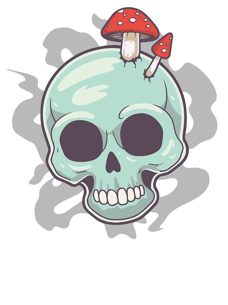 'Spooky' mushroom skull by Lemon-png