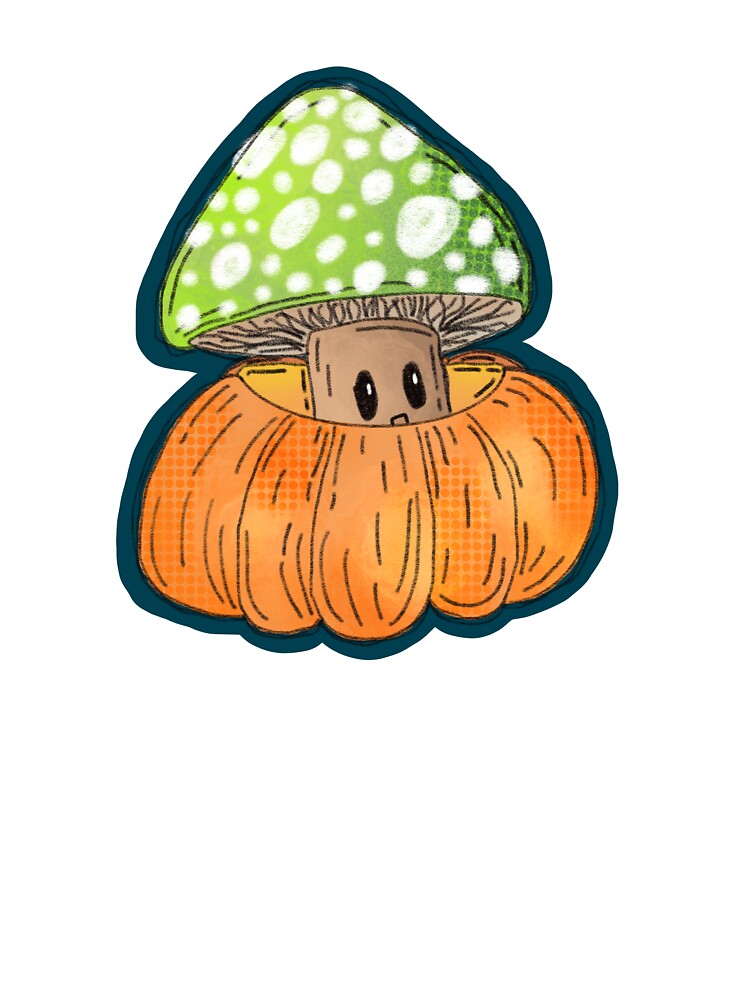 Spooky Mortimer the Mushroom! by ani-rose-art