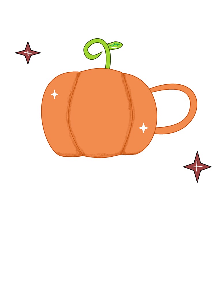 A badly drawn pumpkin mug by nightshades_em