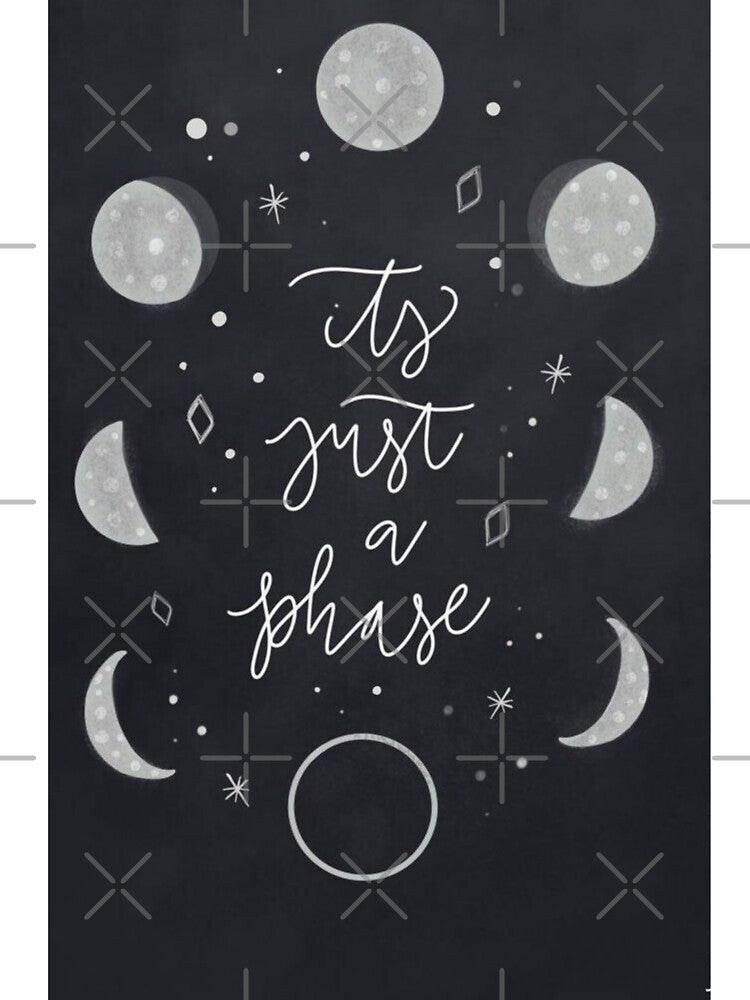 It's just phases by Whimsical Prints