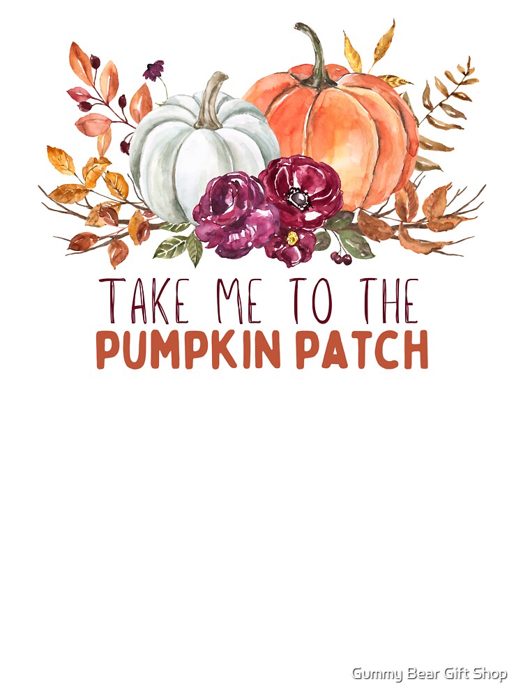 Take Me to the Pumpkin Patch - Bumpy Pumpkin by Gummy Bear Gift Shop