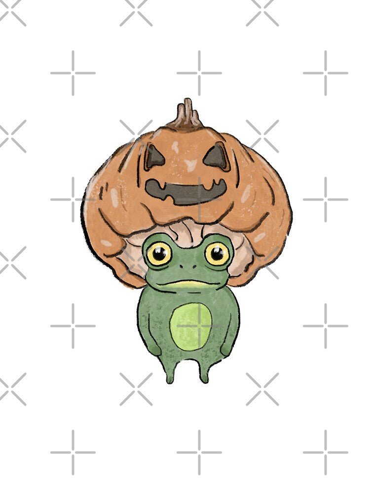 Pumpkin Frog by DumpsterCreatif